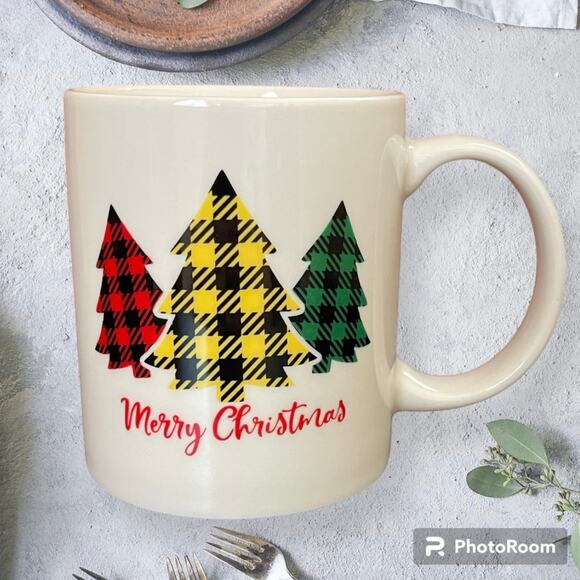 Merry Christmas Coffee Mug 12 Ounces - Picture 1 of 6